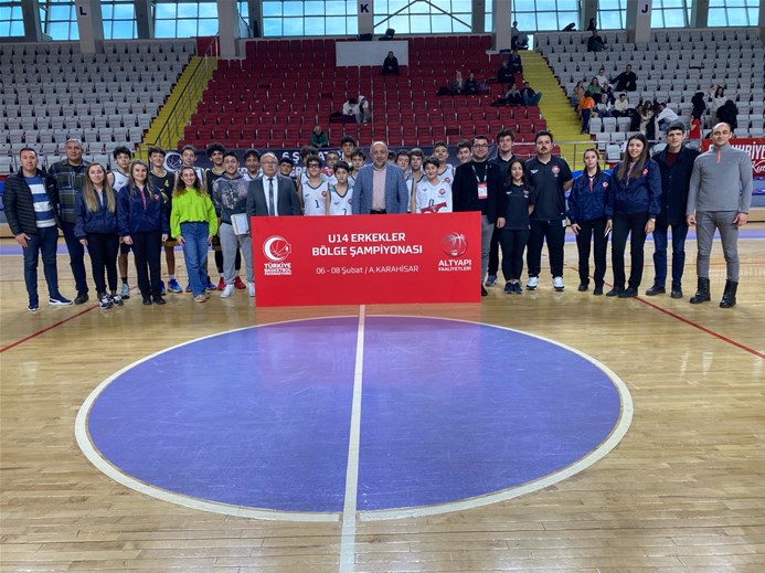  Basketbol U-14 2.Bölge Şampiyonası tamamlandı