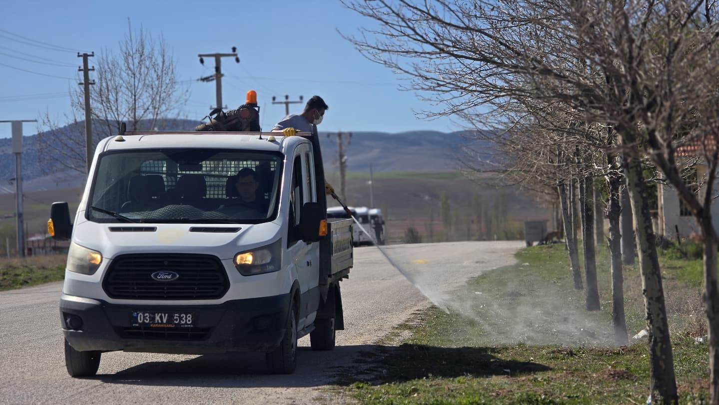 OTLA MÜCADELE KAPSAMINDA İLAÇLAMA YAPILACAK