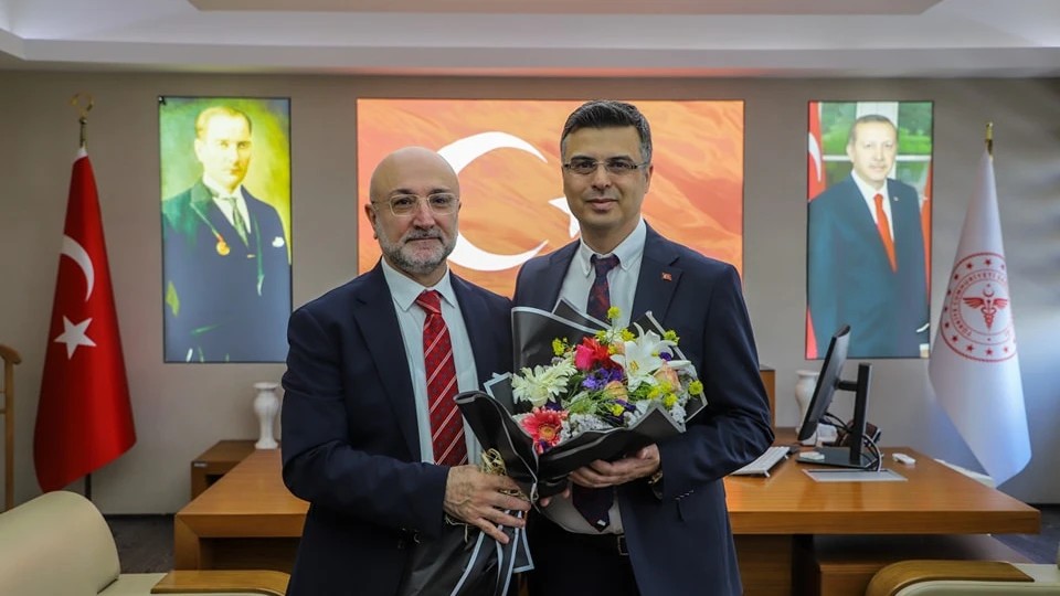 Şahin’den Korkmaz’a Veda Ziyareti