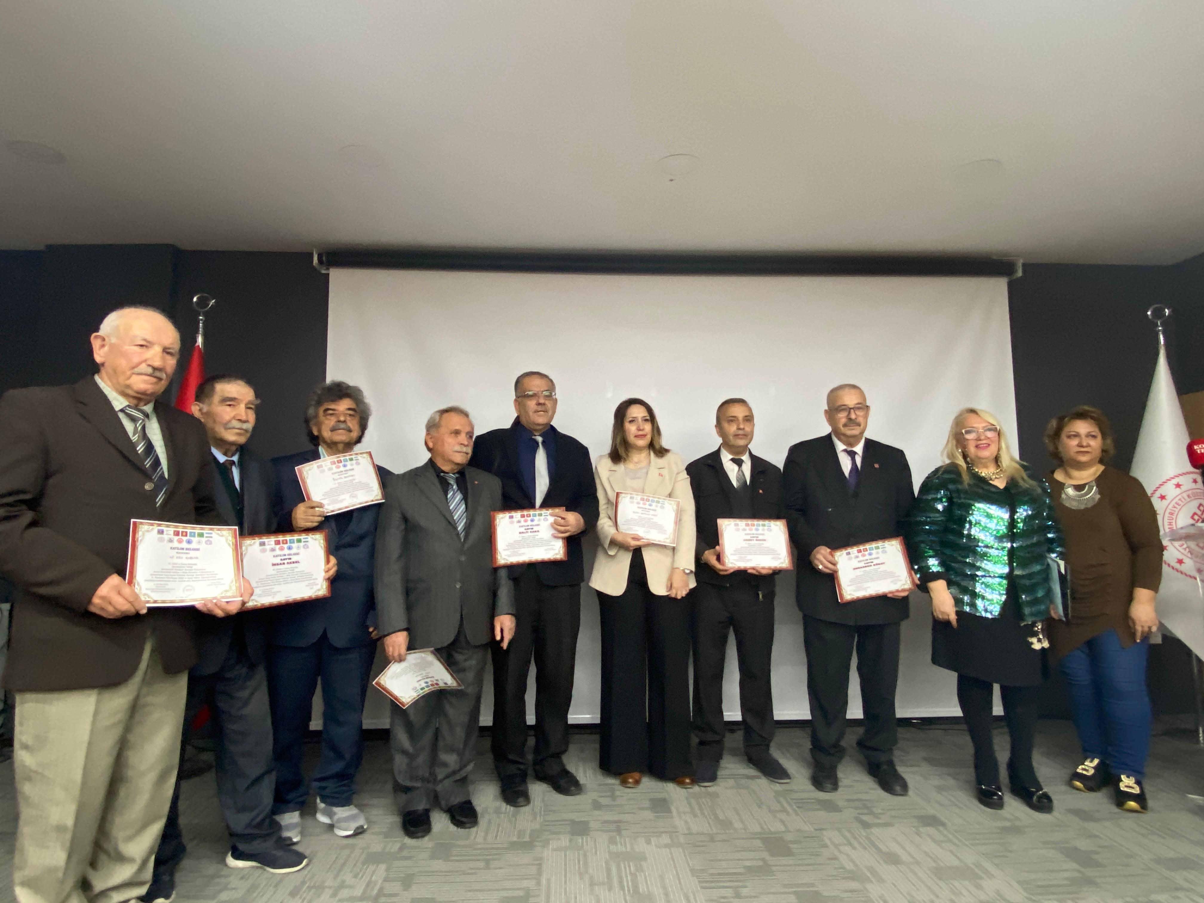 Kültüre Katkı Sağlayan İsimler Ödüllendirildi