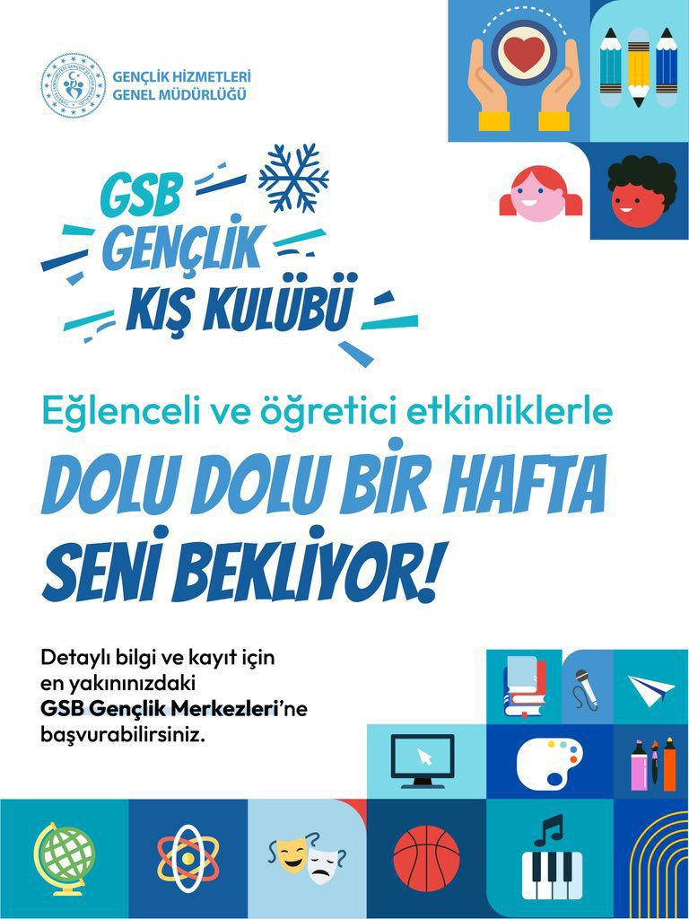 Afyonkarahisar’da GSB Gençlik Kış Kulübü ile Yarıyıl Tatili Dolu Dolu Geçecek