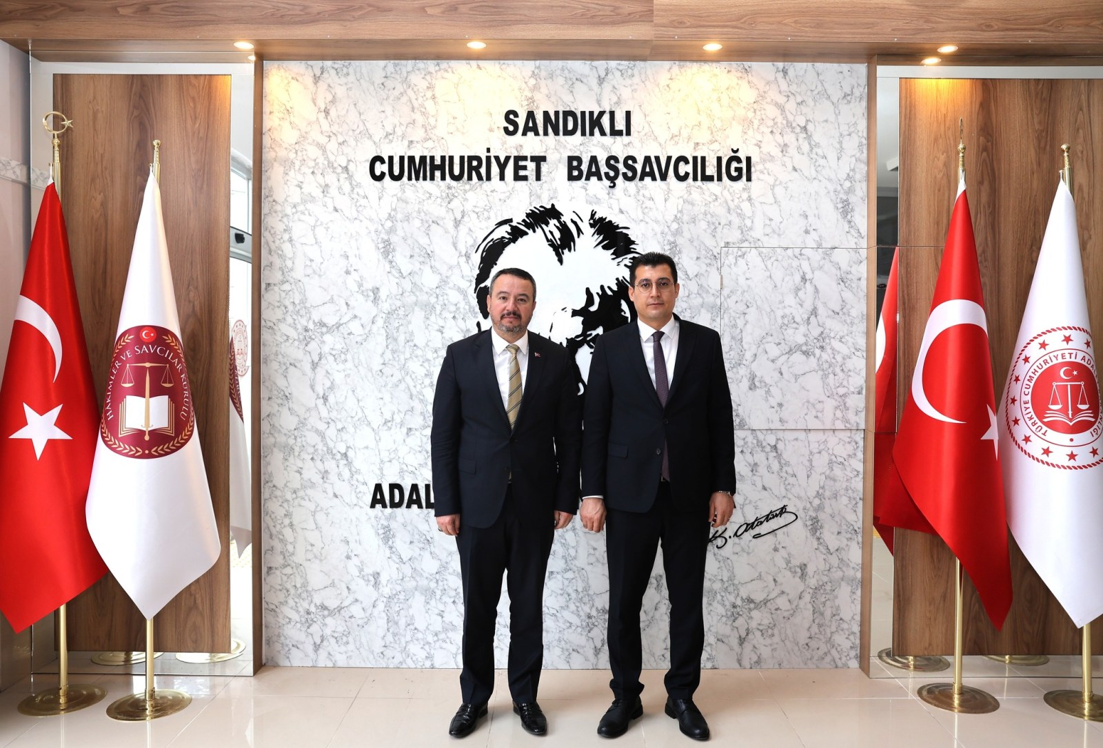 BAŞKAN ÖZTAŞ’TAN BAŞSAVCI KÖROĞLU’NA ZİYARET