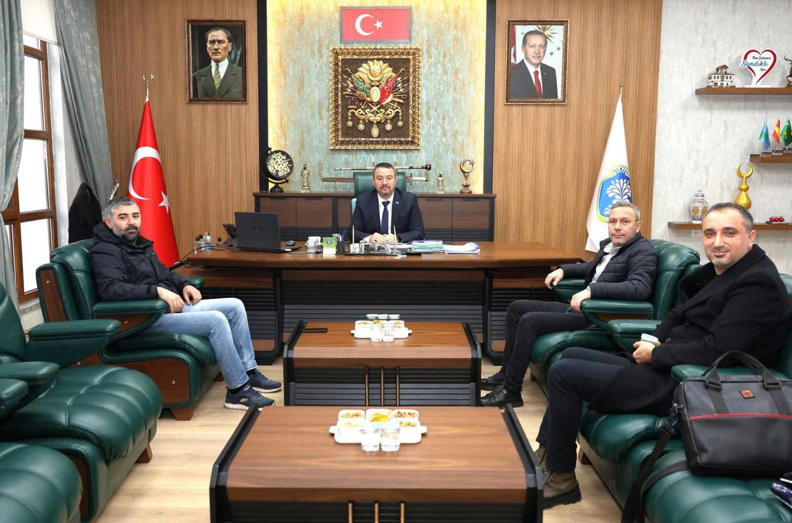 SANDIKLI TARIM, HAYVANCILIK VE SERACILIK FUARI HAZIRLIKLARI KAPSAMINDA İSTİŞARE ZİYARETİ