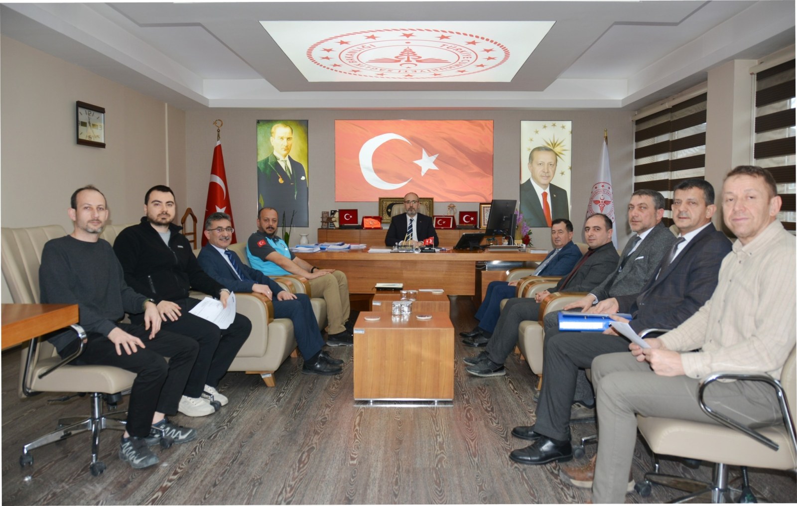 İl Sağlık Müdürlüğünde Önemli Toplantı