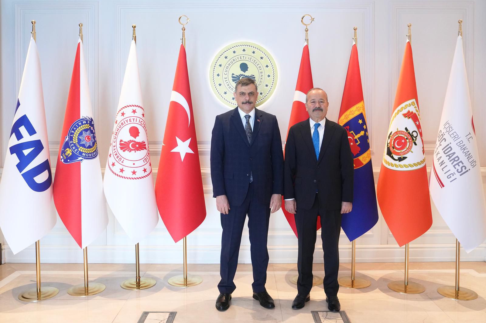 Taytak’tan İçişleri Bakanı Çiftçi’ye hayırlı olsun ziyareti