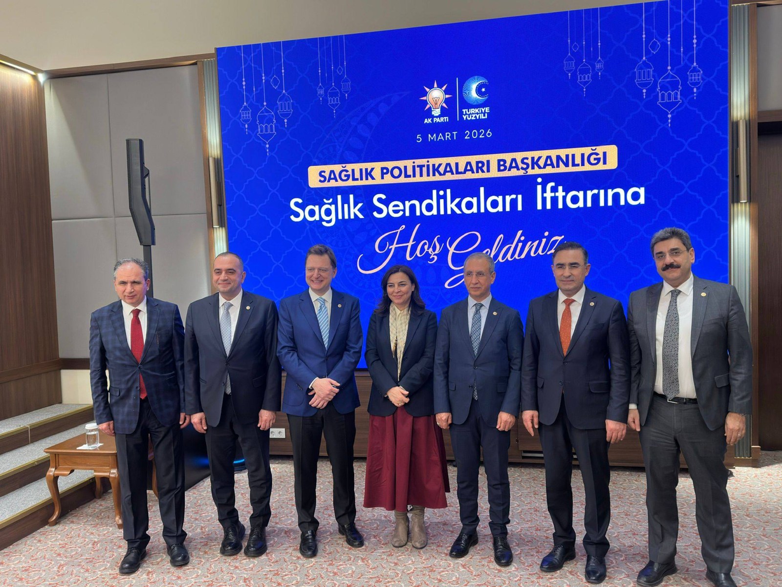 Arslan, Sağlık Sendikaları İftarında Meslektaşlarıyla Buluştu