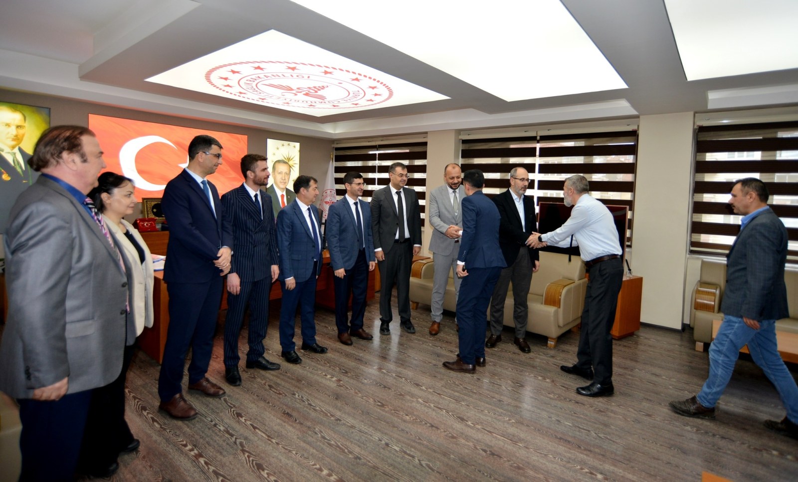 İl Sağlık Müdürlüğü Personeli Bayramlaştı