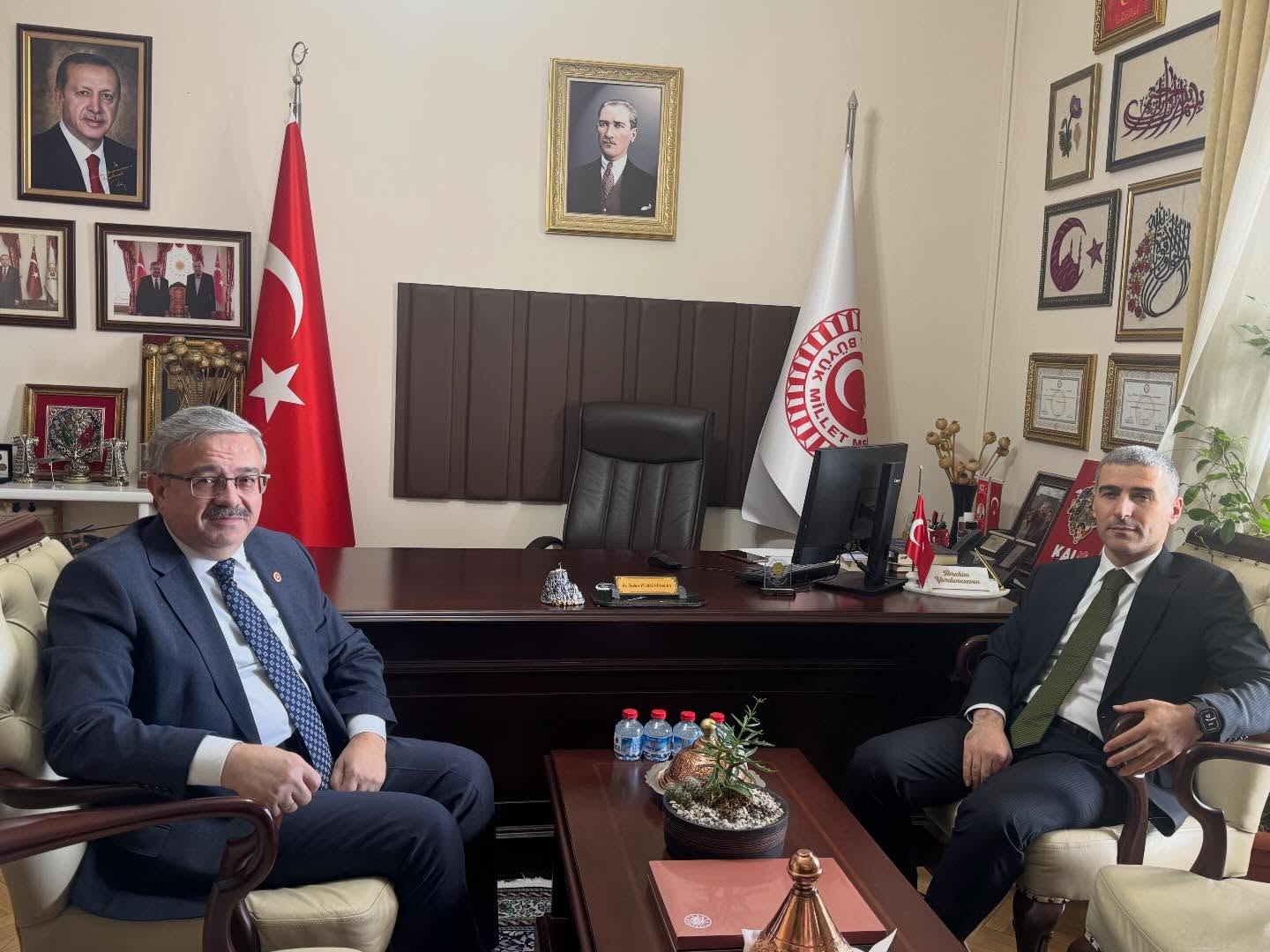 Vali Aktaş, Milletvekillerini TBMM'de Ziyaret Etti