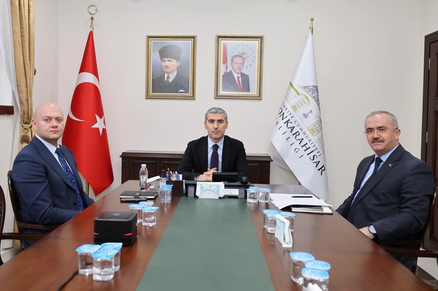 Vali Aktaş, VKS Üzerinden Toplantıya Katıldı