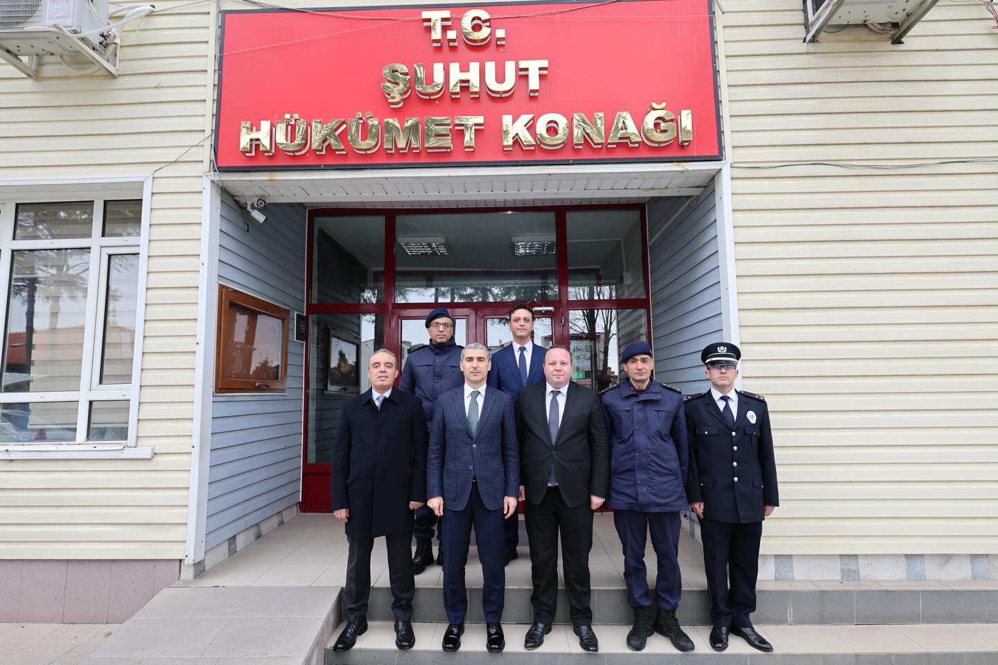 Vali Aktaş, Şuhut'u Ziyaret Etti