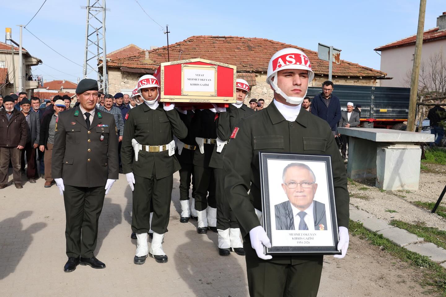 Kıbrıs Gazisi Son Yolculuğuna Uğurlandı