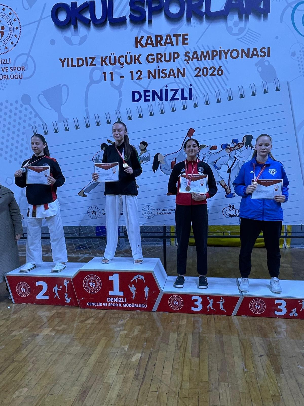 AFYON’UN GENÇ KARATECİLERİ ZİRVEDE