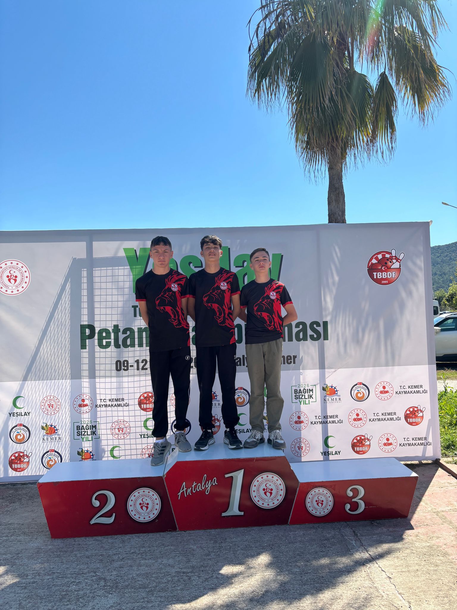 Afyonkarahisar’dan Petankta Türkiye Derecesi