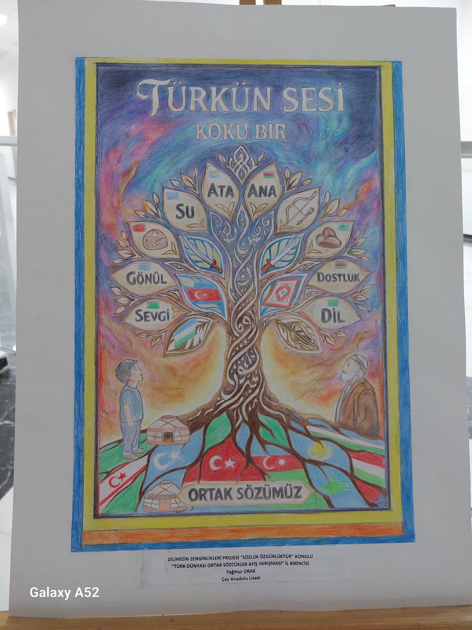 Türk Dünyasının Ortak Sözcükleri Afişlerde Hayat Buldu