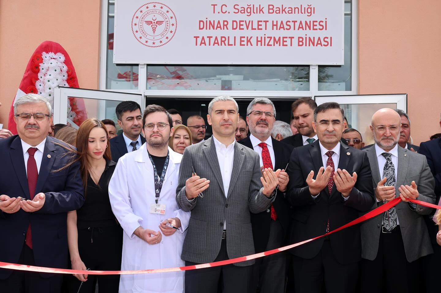 Dinar Devlet Hastanesi Tatarlı Ek Hizmet Binası Açıldı