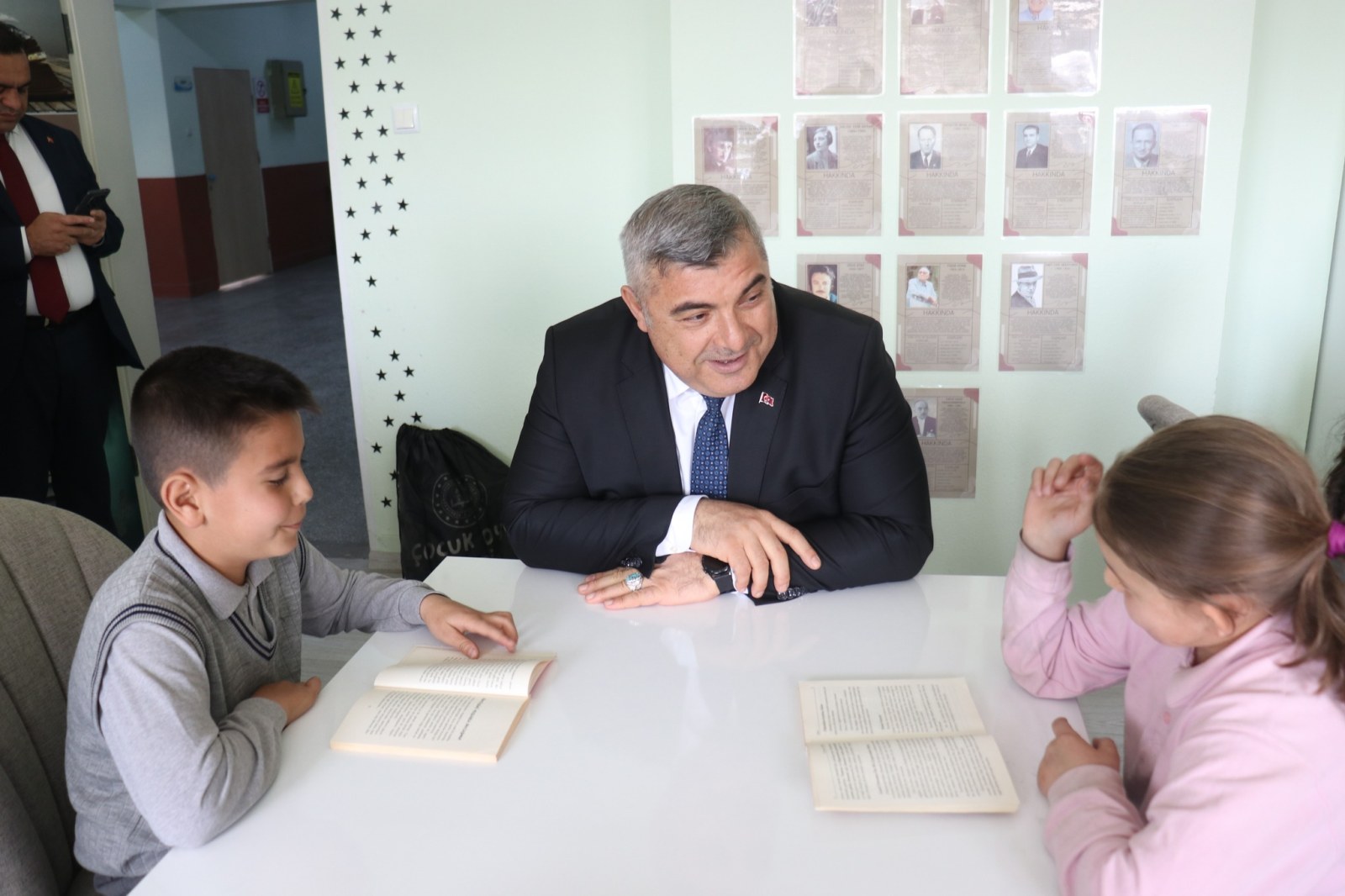 Sünnetci, 'Birlikte Kitap Okuyoruz' Etkinliğine Katıldı