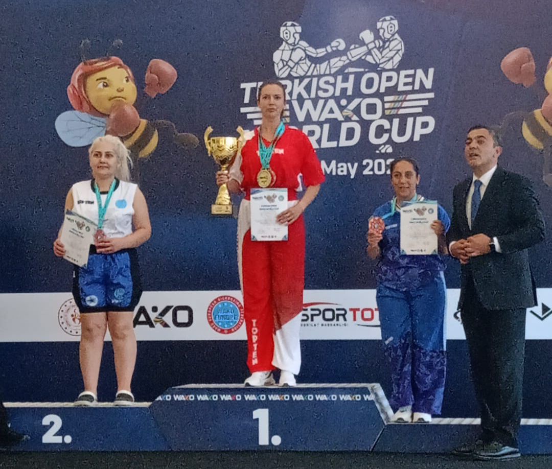 Afyonkarahisarlı Sporcu Fatma Kaya Dünya Üçüncüsü Oldu