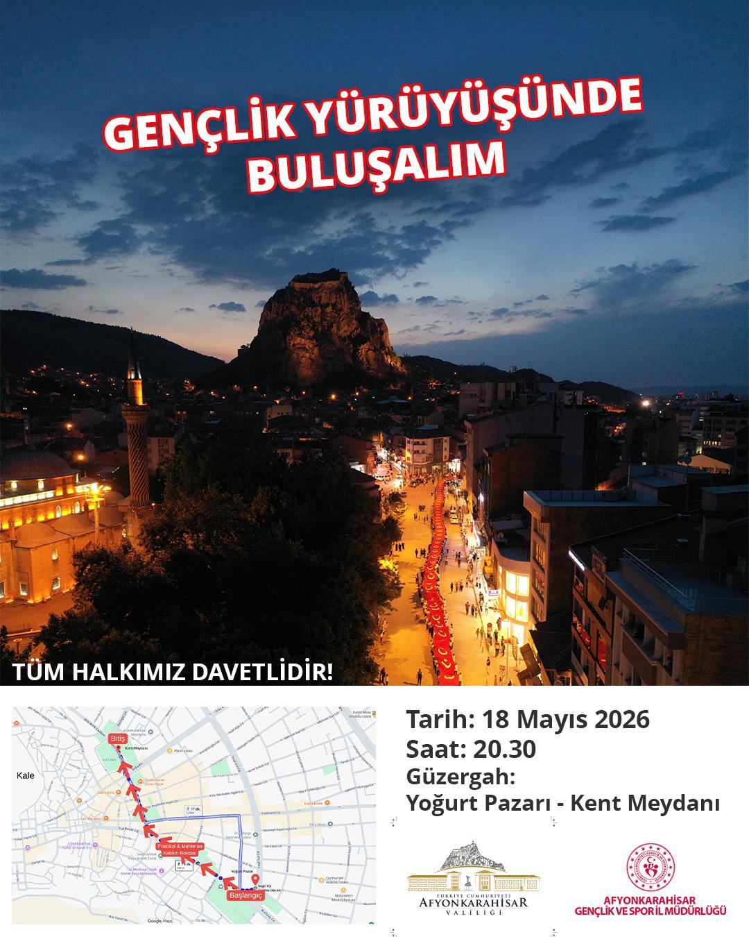 Gençlik Yürüyüşü Yapılacak