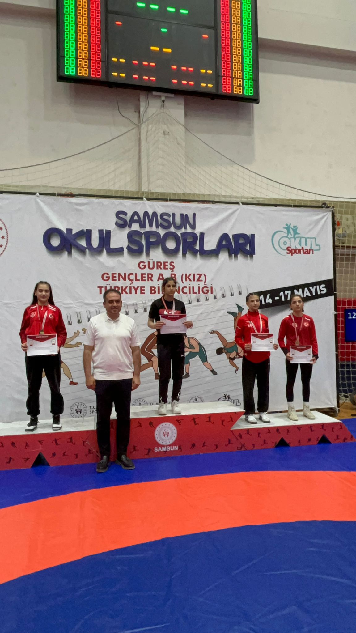 Güreşçilerden Türkiye Şampiyonası’nda Büyük Başarı