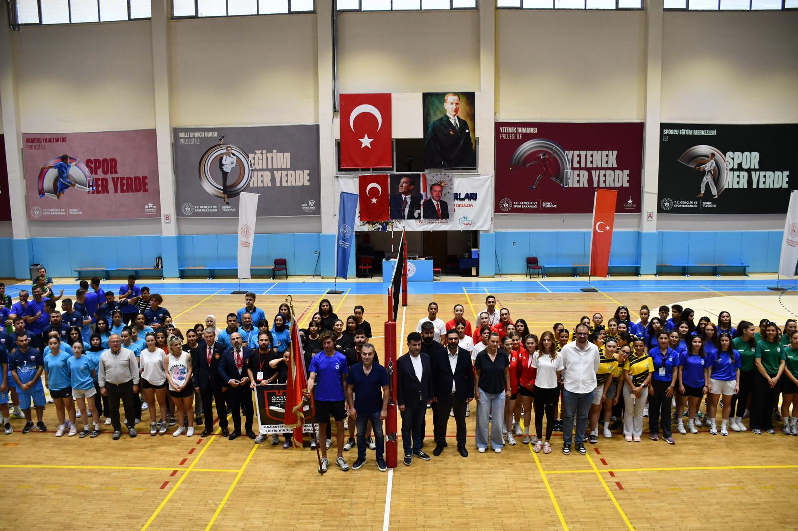 İşitme Engelliler Voleybol Türkiye Şampiyonası Final Müsabakaları Afyonkarahisar’da Başladı