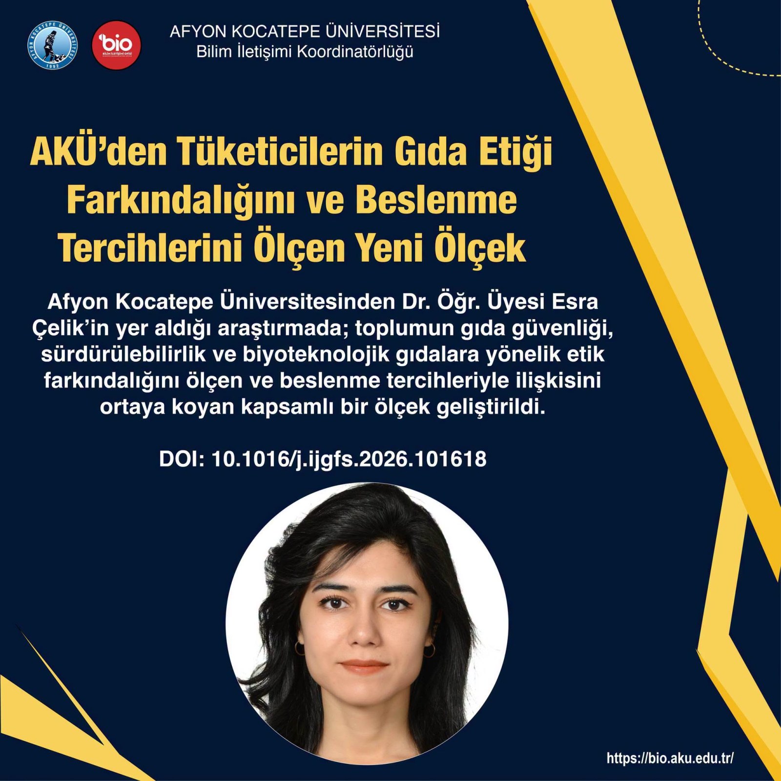 Tüketicilerin Gıda Etiği Farkındalığını Ölçen ve Beslenme Tercihlerine Işık Tutan Yeni Ölçek Geliştirildi
