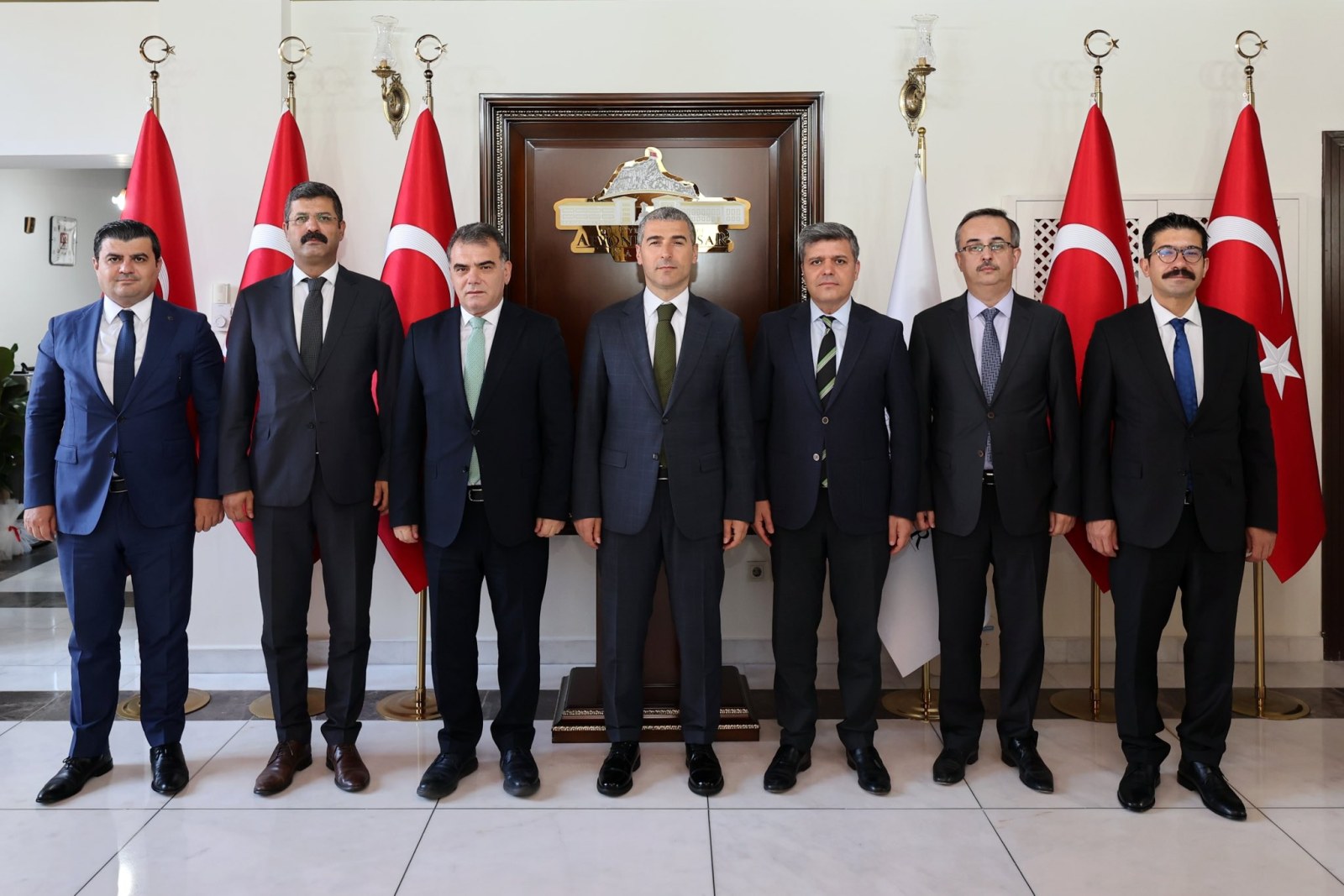 VALİ AKTAŞ, MÜLKİYE MÜFETTİŞLERİNİ AĞIRLADI