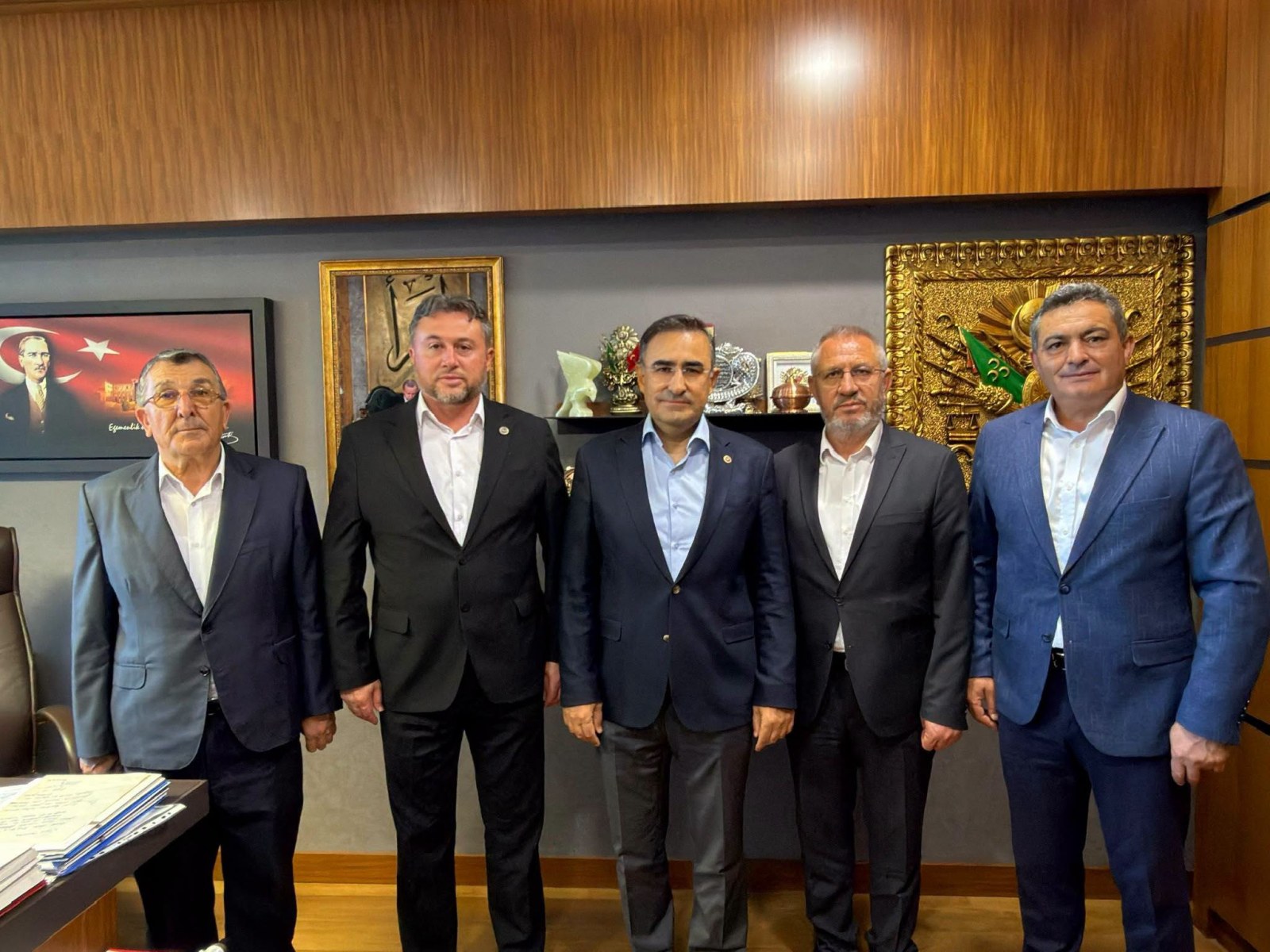 Belediye Başkanlarından Arslan'a Ziyaret