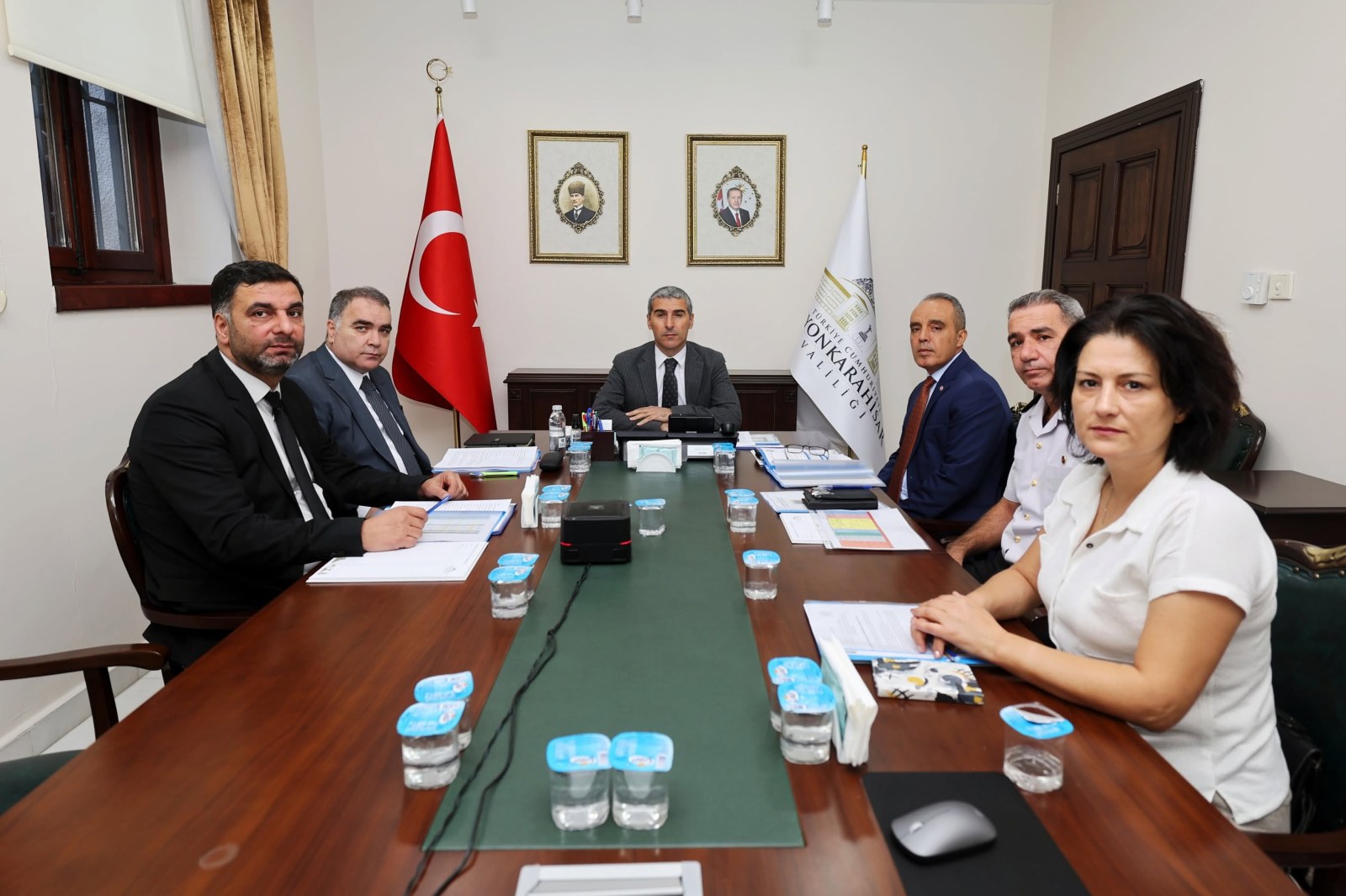 Vali Aktaş, Yurt Güvenliği Konulu Toplantıya Katıldı
