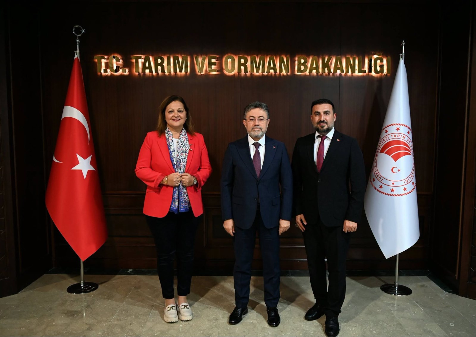 Köksal ve Kavak'tan Bakan Yumaklı'ya Ziyaret