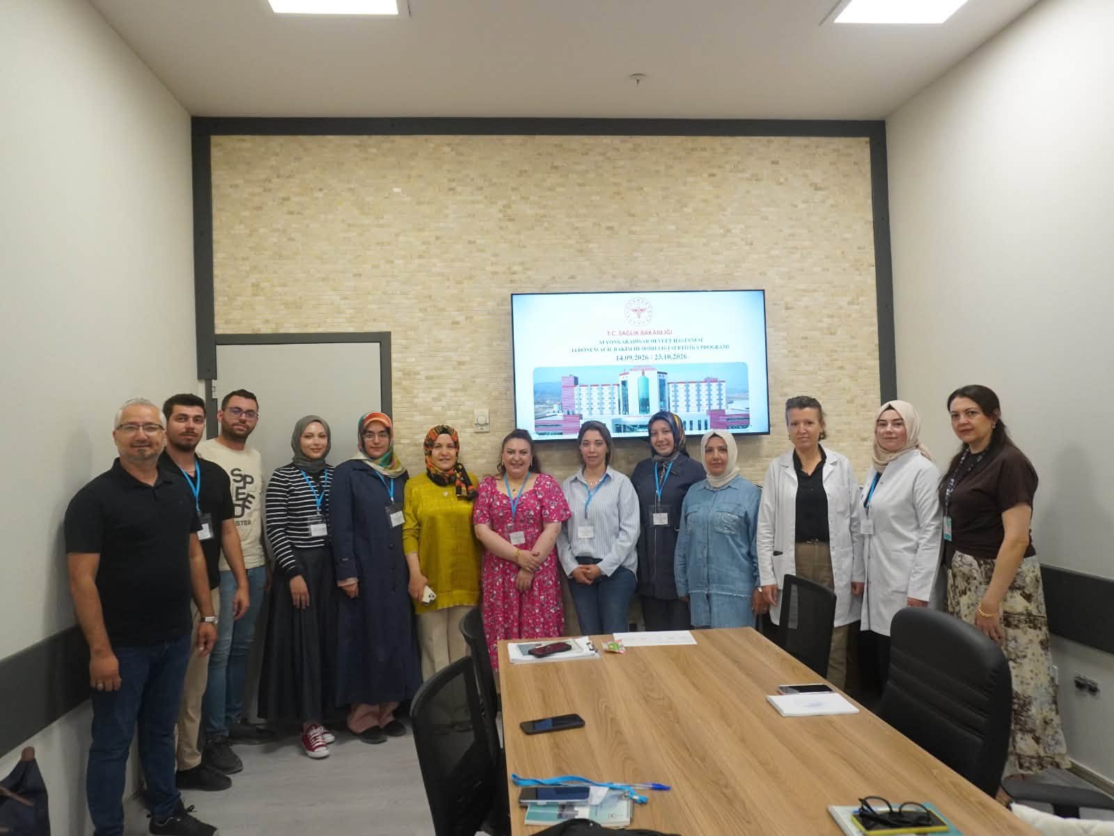 SERTİFİKALI EĞİTİM PROGRAMI DEVLET HASTANESİNDE BAŞLADI