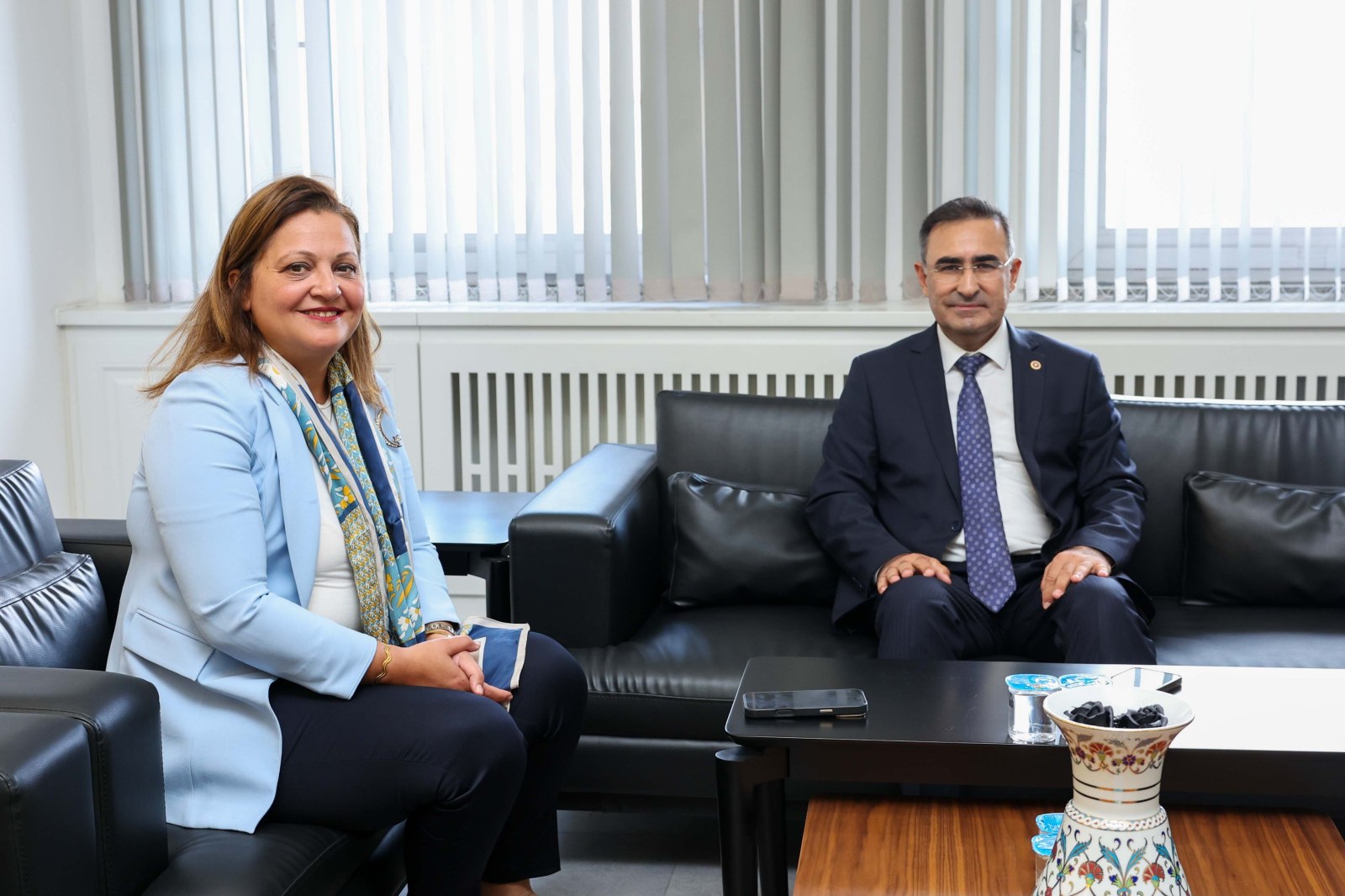 ARSLAN’DAN KÖKSAL’A ZİYARET