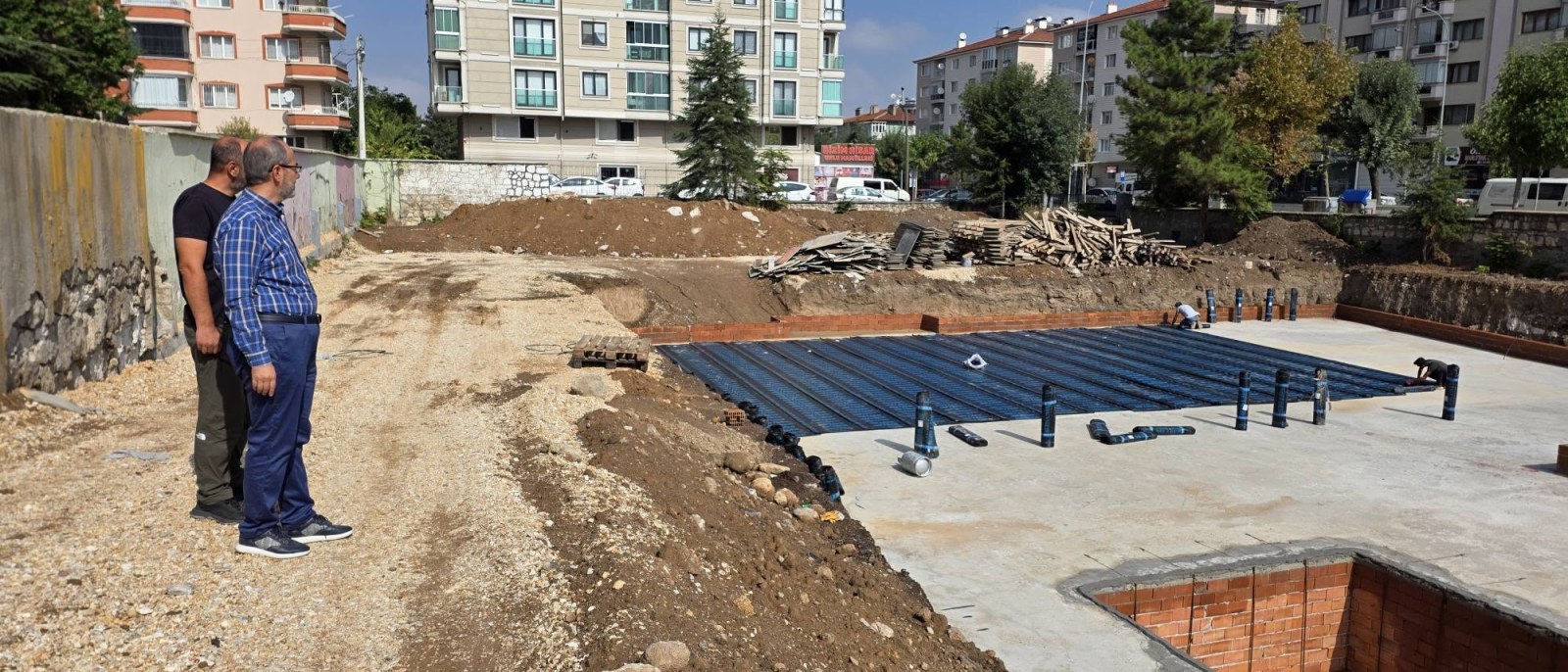 Zafer Mahallesi Semt Polikliniğinde Temel Hazırlıkları Sürüyor