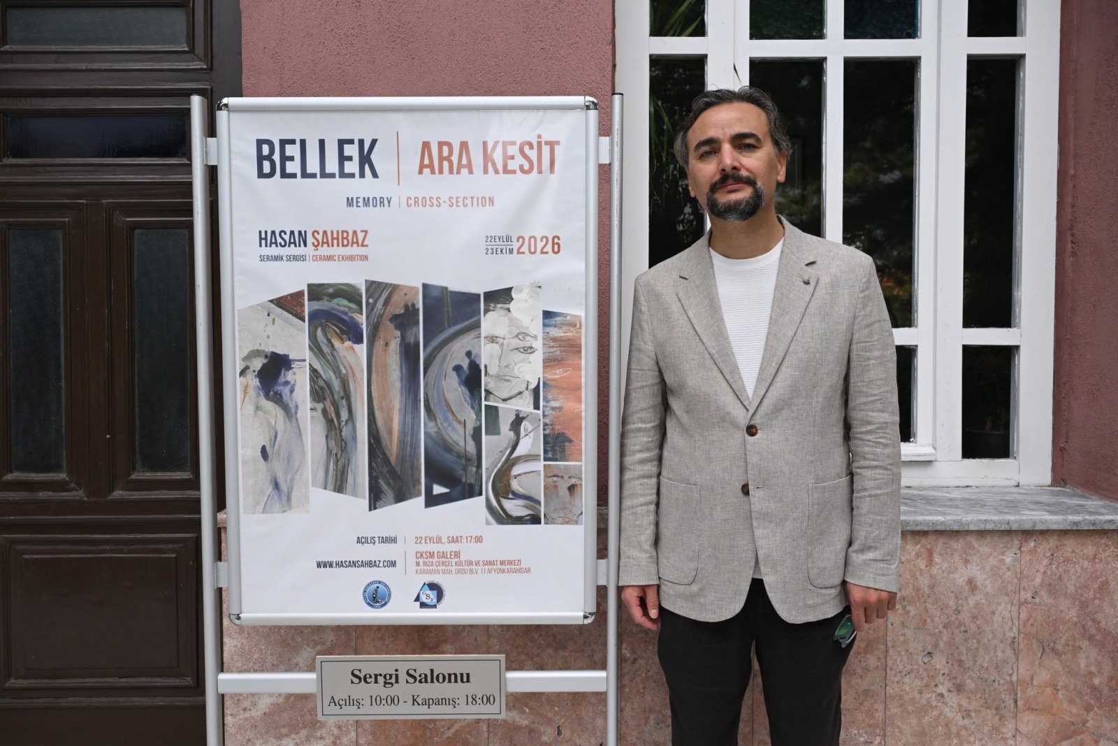 “Bellek – Ara Kesit” Adlı Kişisel Seramik Sergisi Açıldı