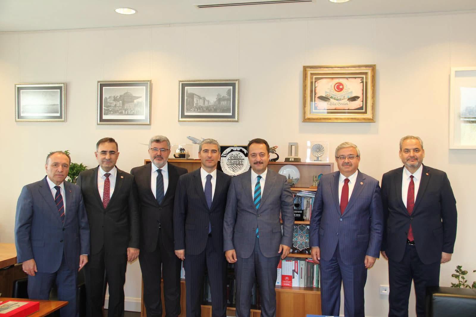Afyon Heyeti, Şentürk İle Görüştü