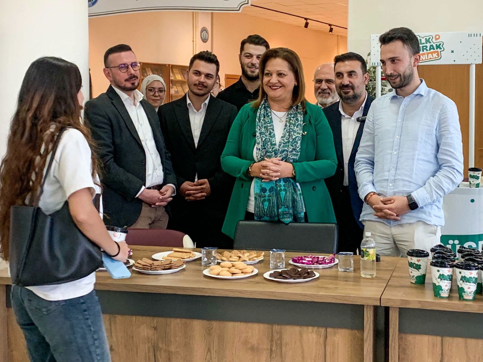 Kampüse Hoş Geldin İlk Durak Standını Ziyaret Ettiler