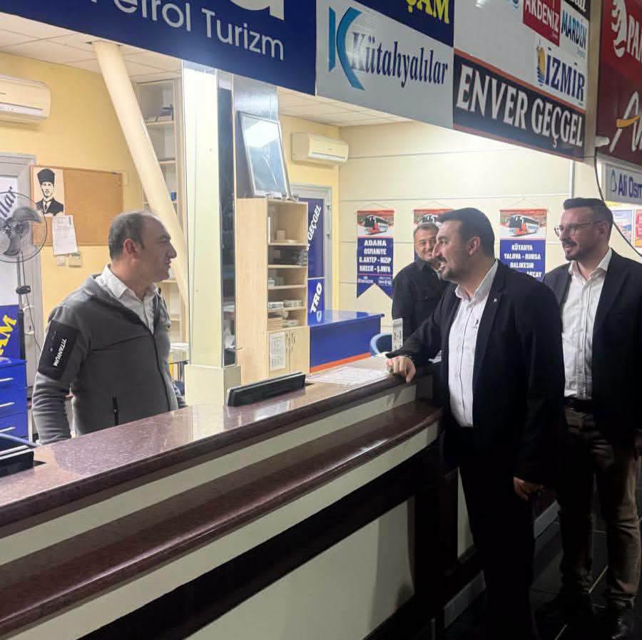 Ak Parti'den Otogar Ziyareti