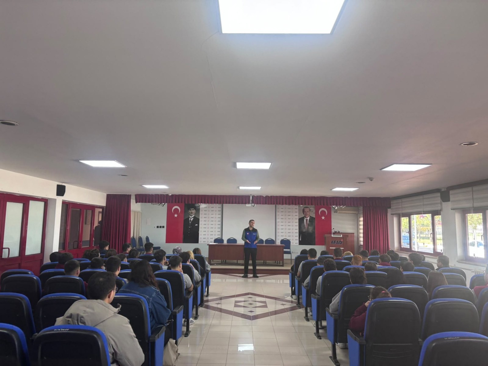 Rahmiye Sare Palalı Teknik Koleji Öğrencilerinden AFAD'a Ziyaret
