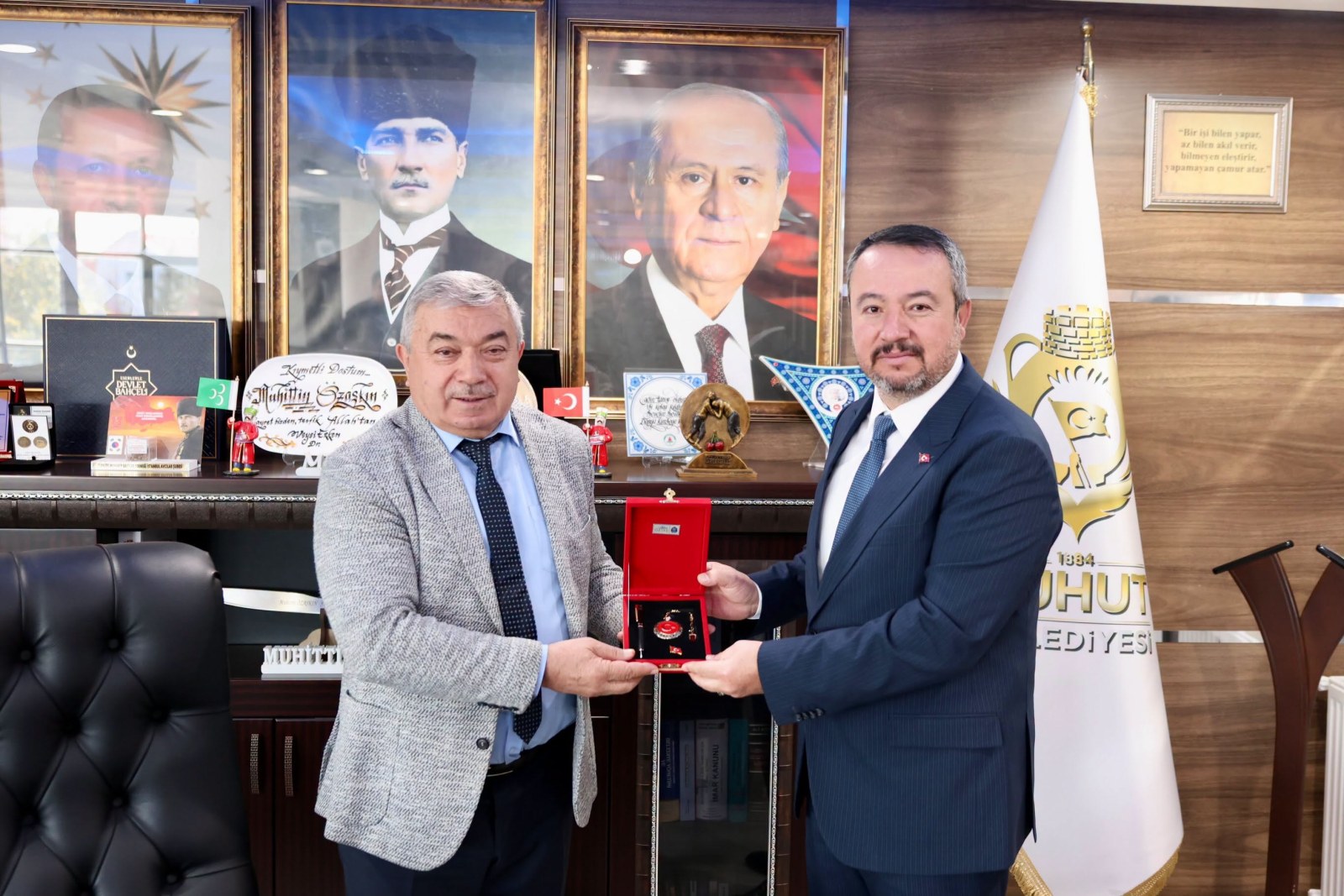 SANDIKLI’DAN ŞUHUT’A NEZAKET ZİYARETİ