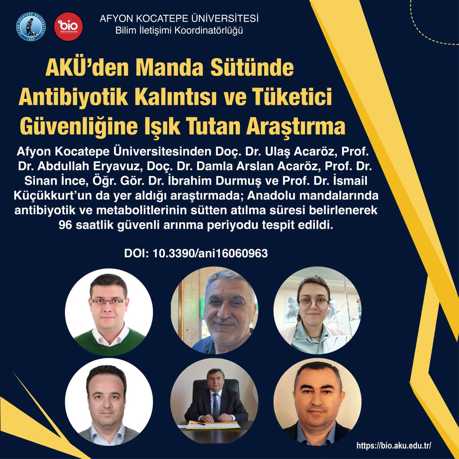 AKÜ'de Önemli Araştırma