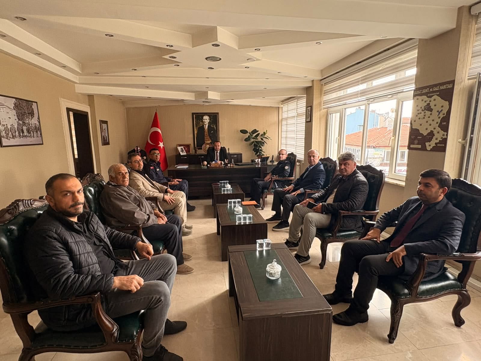 Şuhut'ta Spor Güvenlik Kurul Toplantısı