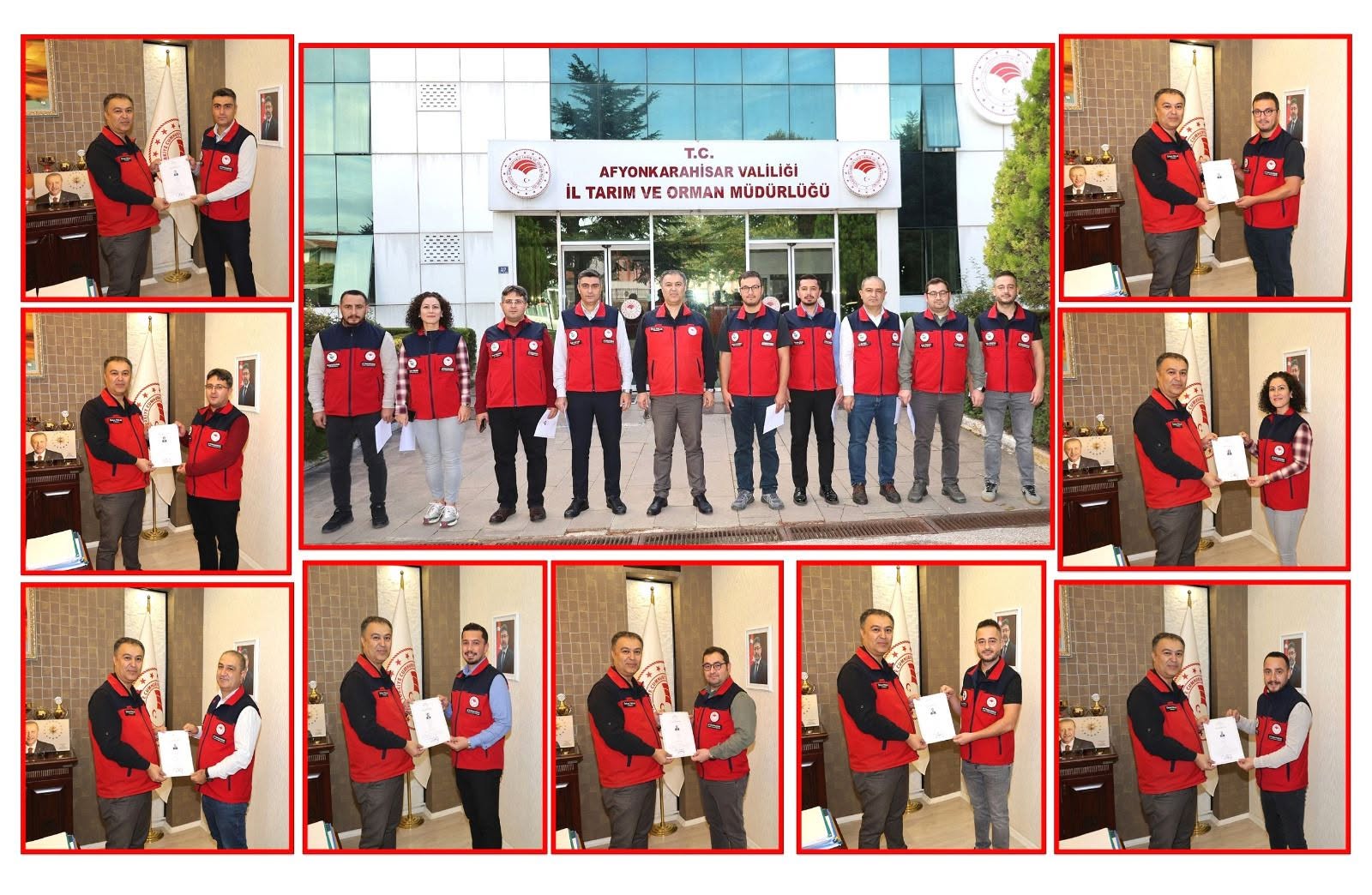 KDAKP PROJE EKİBİNE BAŞARI BELGESİ