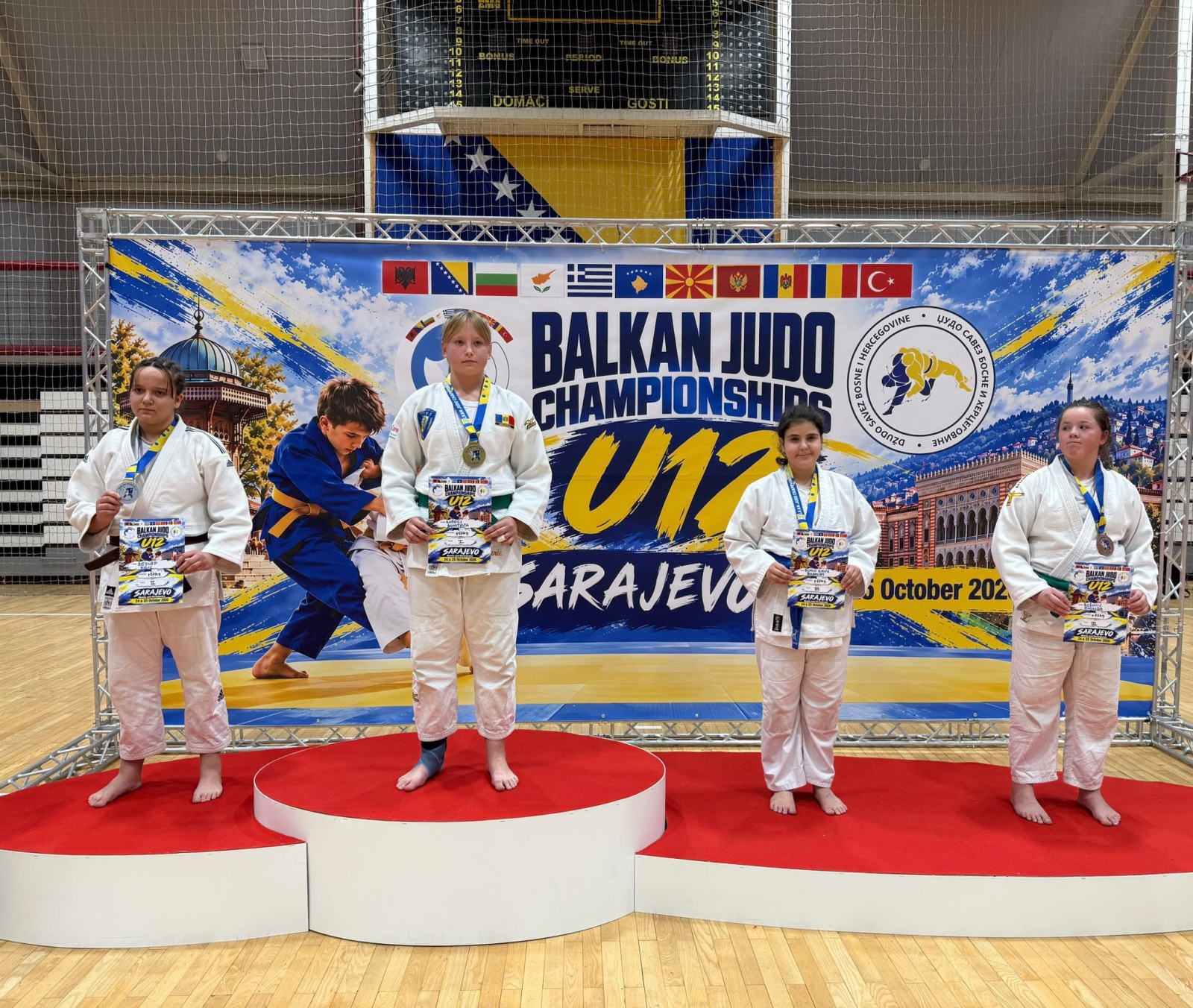 Bozkurt, Süper Minikler Balkan Şampiyonası’nda Üçüncü Oldu