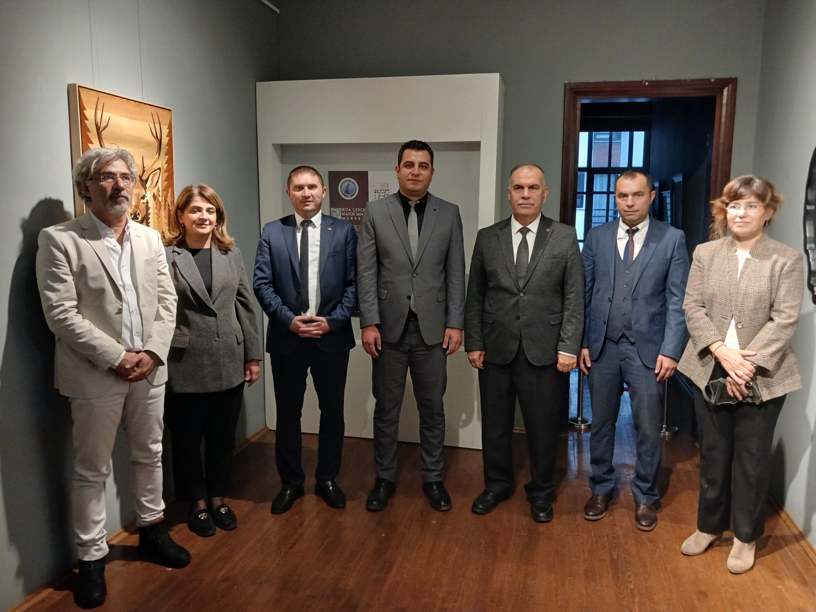 6. Ekim Geçidi Sergisi Sanatseverlerle Buluştu