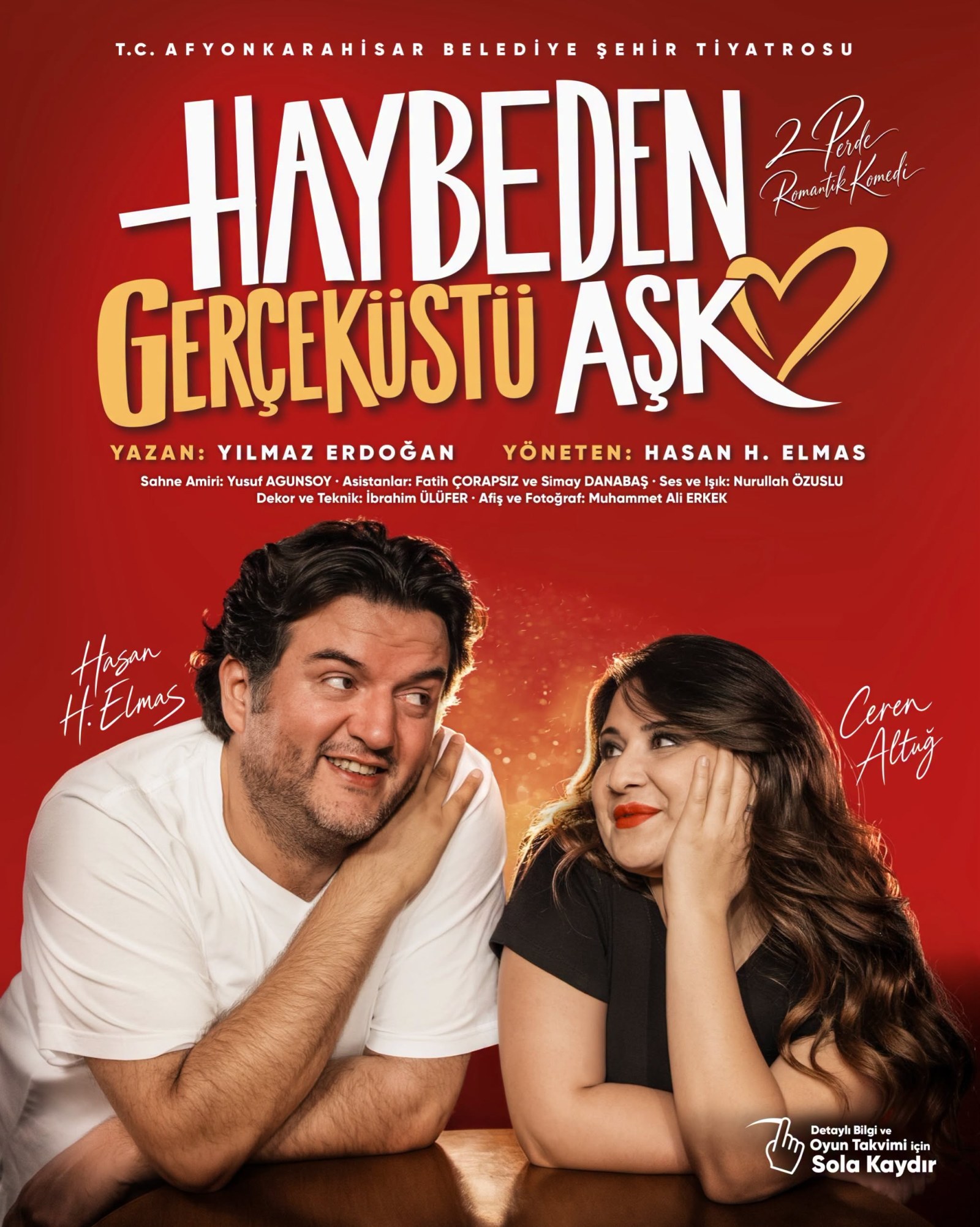 Haybeden Gerçeküstü Aşk, Tiyatroseverlerle Buluşuyor