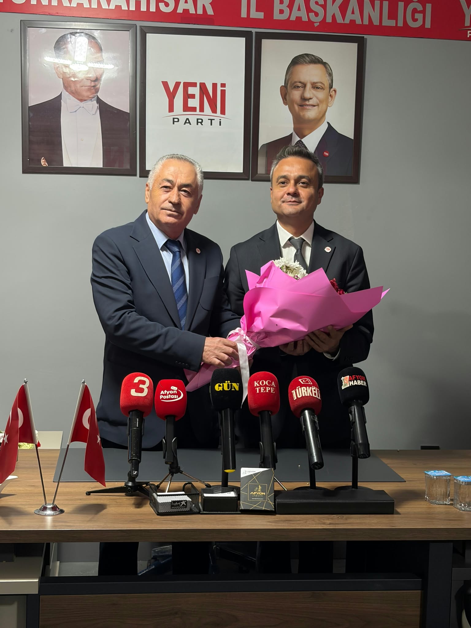Yeni Parti İl Başkanı Erhan, Görevine Başladı