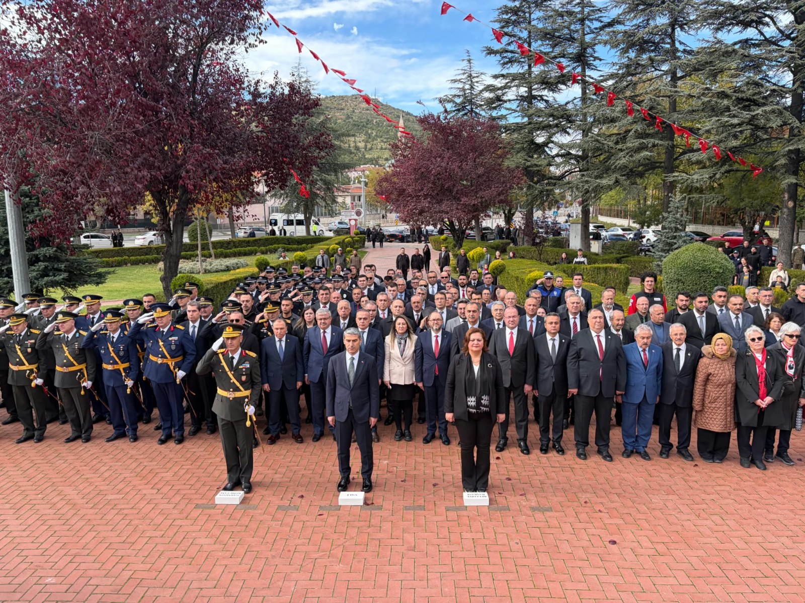 29 Ekim Cumhuriyet Bayramı Çelenk Töreni Düzenlendi