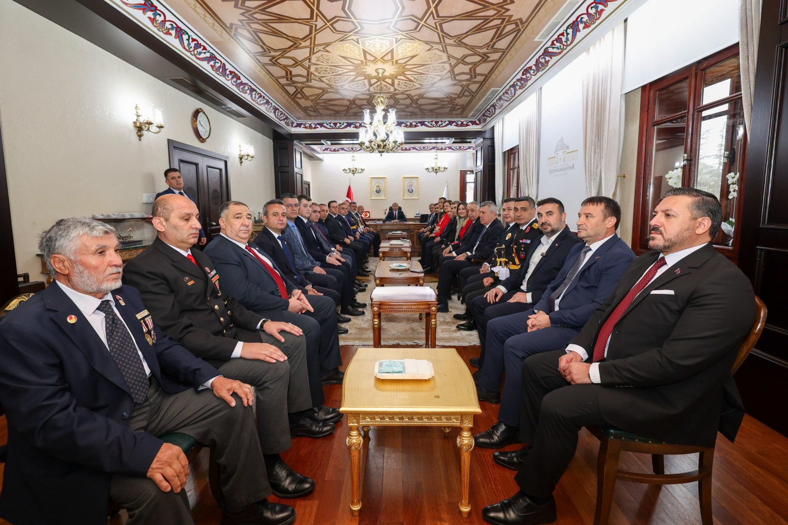 Vali Aktaş, İl Protokolünün Tebriklerini Kabul Etti